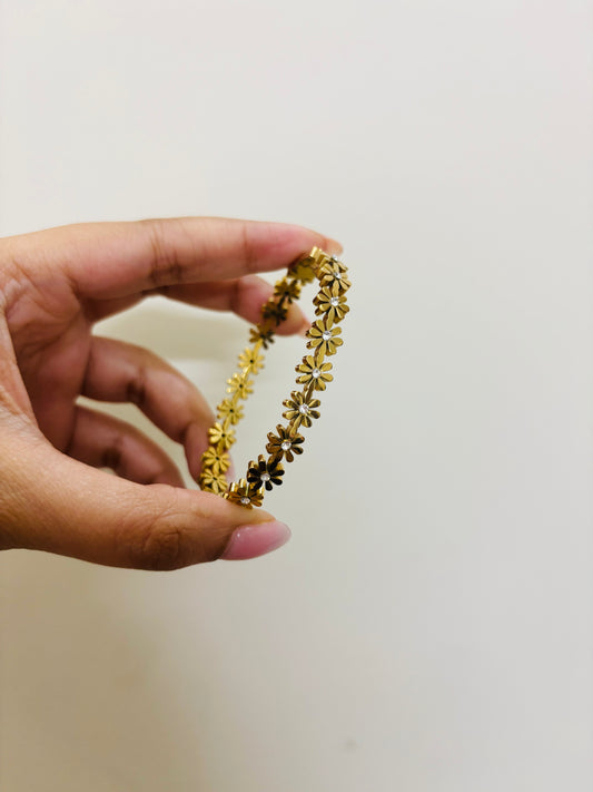 Flower Kada Bracelet