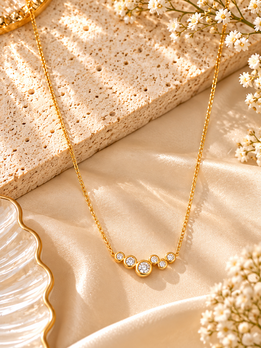 Crystal Cluster Necklace
