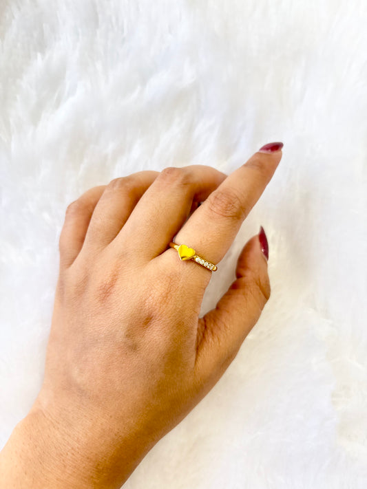 Heart Diamond Band