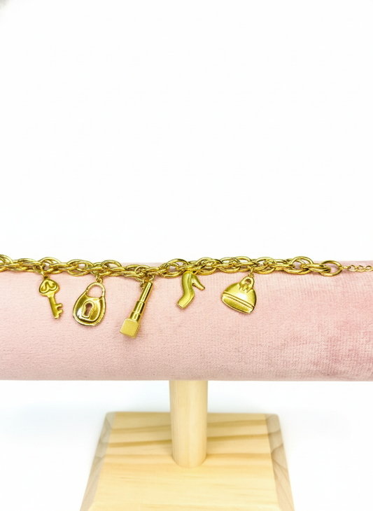 Chic & Bold Charm Bracelet